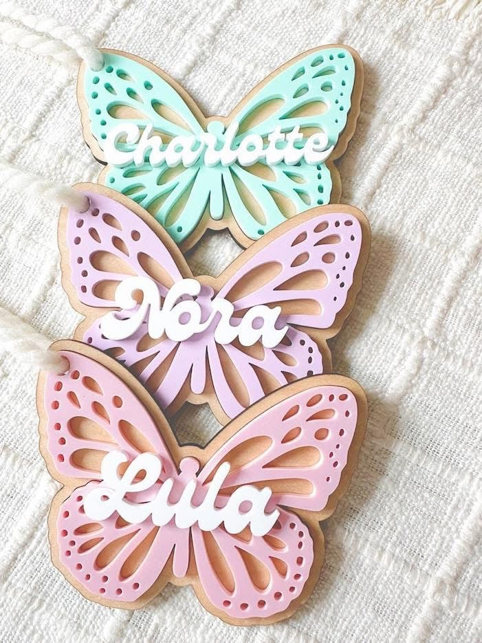 Personalised Acrylic Bag Tag
