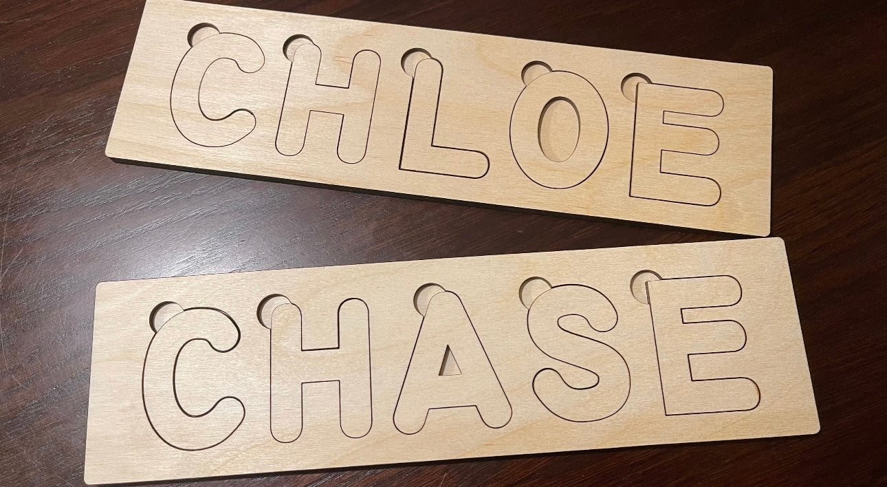 Personalised Acrylic Name Puzzle