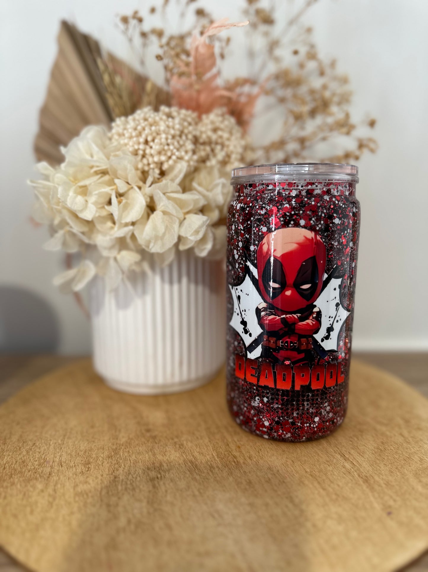 16oz Deadpool Acrylic Cup